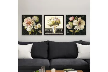 Canvasbilde VP Italy 3-pk Flerfarget - 33x03 cm - Interiør - Maleri & posters - Lerretsbilder