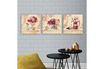 Canvasbilde VP Italy 3-pk Flerfarget - 33x03 cm - Interiør - Maleri & posters - Lerretsbilder