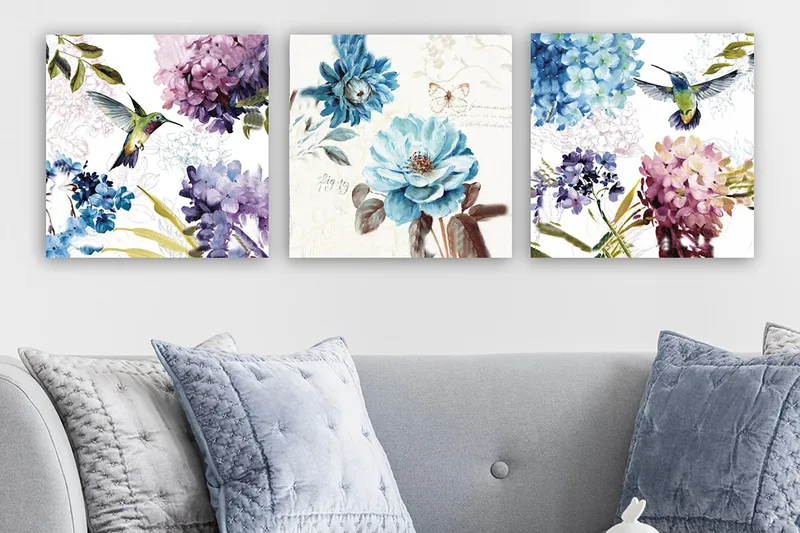 Canvasbilde VP Italy 3-pk Flerfarget, 33x03 cm