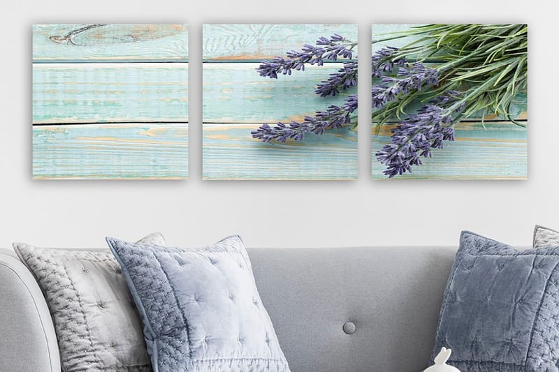 Canvasbilde VP Italy 3-pk Flerfarget, 33x03 cm