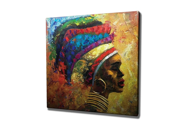 Canvasbilde VP Italy Flerfarget - 44x54 cm - Interiør - Maleri & posters - Lerretsbilder