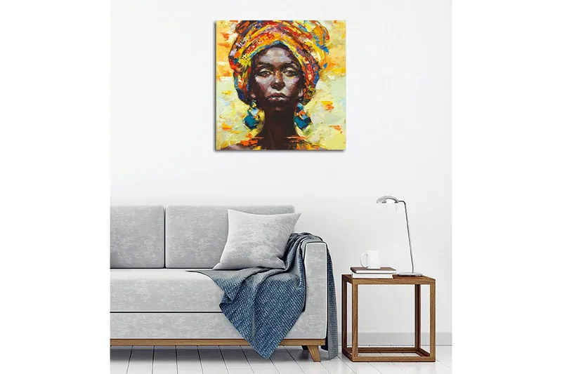 Canvasbilde VP Italy Flerfarget - 44x54 cm - Interiør - Maleri & posters - Lerretsbilder