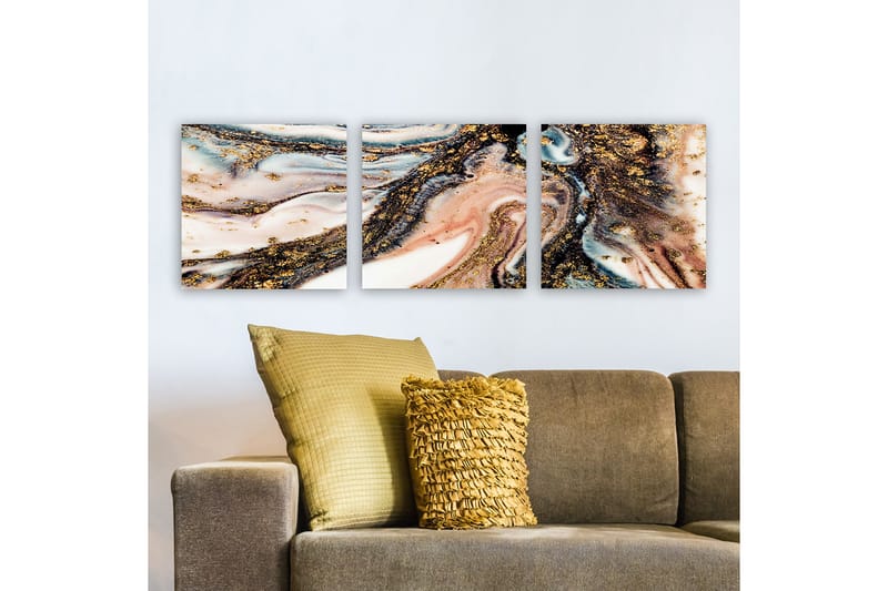 Canvasbilde VP Spain 3-pk Flerfarget - 33x03 cm - Interiør - Maleri & posters - Lerretsbilder