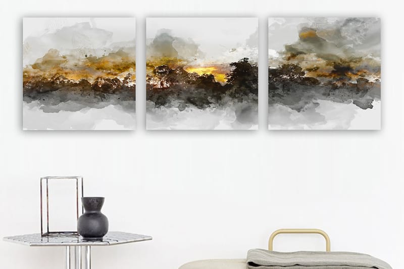 Canvasbilde VP Spain 3-pk Flerfarget - 33x03 cm - Interiør - Maleri & posters - Lerretsbilder