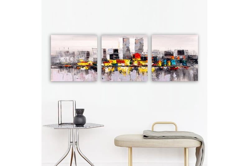 Canvasbilde VP Spain 3-pk Flerfarget - 33x03 cm - Interiør - Maleri & posters - Lerretsbilder