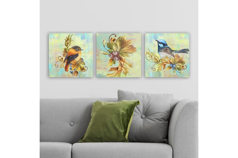 Canvasbilde VP Spain 3-pk Flerfarget - 33x03 cm - Interiør - Maleri & posters - Lerretsbilder