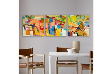 Canvasbilde VP Spain 3-pk Flerfarget - 33x03 cm - Interiør - Maleri & posters - Lerretsbilder