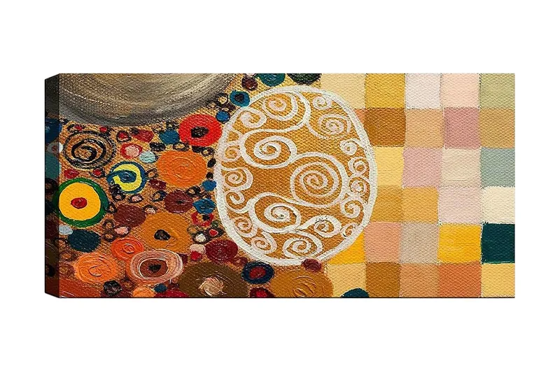 Canvasbilde YTY Abstract & Fractals Flerfarget, 120x50 cm