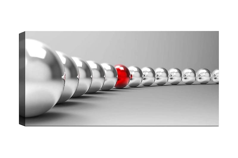 Canvasbilde YTY Abstract & Fractals Flerfarget, 120x50 cm