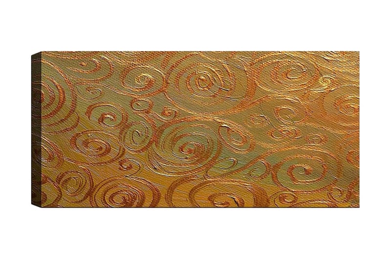 Canvasbilde YTY Abstract & Fractals Flerfarget - 120x50 cm - Interiør - Maleri & posters - Lerretsbilder