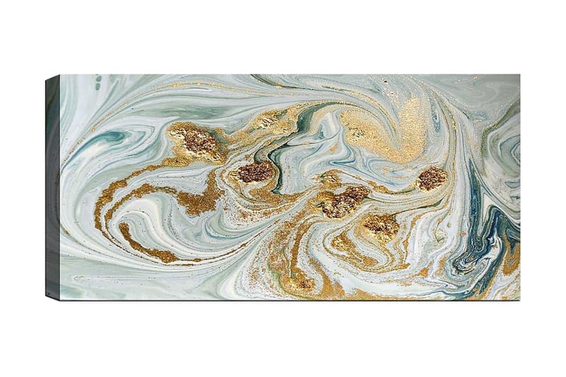Canvasbilde YTY Abstract & Fractals Flerfarget - 120x50 cm - Interiør - Maleri & posters - Lerretsbilder