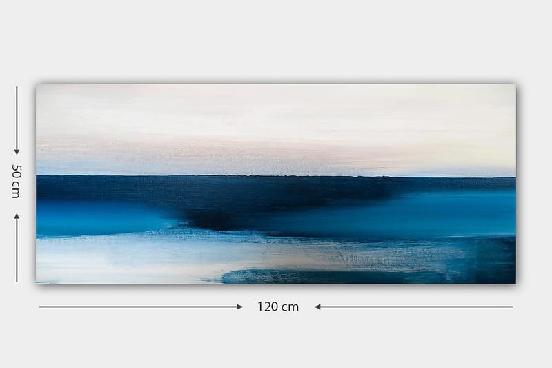 Canvasbilde YTY Abstract & Fractals Flerfarget - 120x50 cm - Interiør - Maleri & posters - Lerretsbilder
