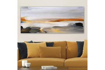 Canvasbilde YTY Abstract & Fractals Flerfarget - 120x50 cm - Interiør - Maleri & posters - Lerretsbilder