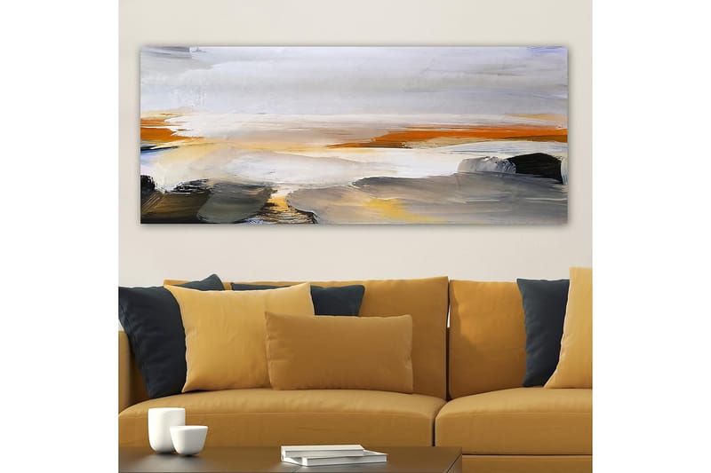 Canvasbilde YTY Abstract & Fractals Flerfarget - 120x50 cm - Interiør - Maleri & posters - Lerretsbilder