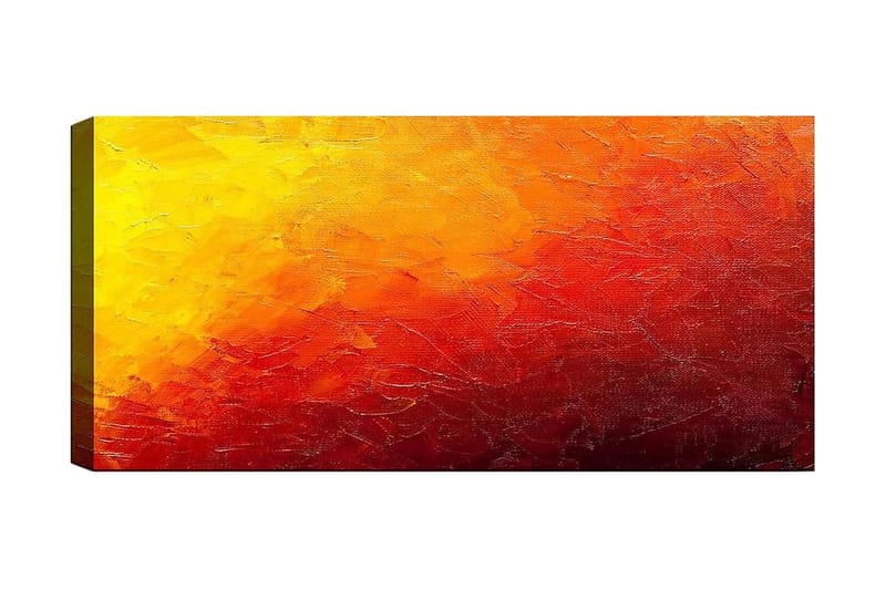 Canvasbilde YTY Abstract & Fractals Flerfarget - 120x50 cm - Interiør - Maleri & posters - Lerretsbilder