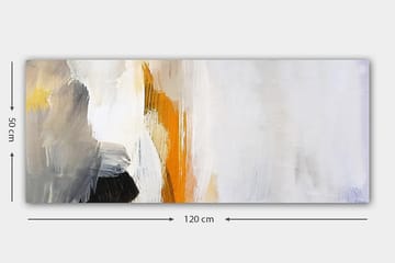 Canvasbilde YTY Abstract & Fractals Flerfarget - 120x50 cm - Interiør - Maleri & posters - Lerretsbilder