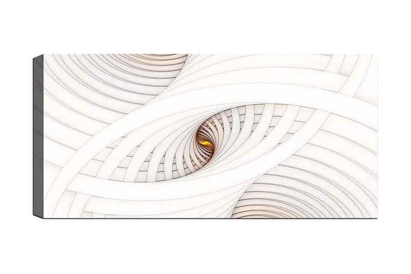 Canvasbilde YTY Abstract & Fractals Flerfarget - 120x50 cm - Interiør - Maleri & posters - Lerretsbilder