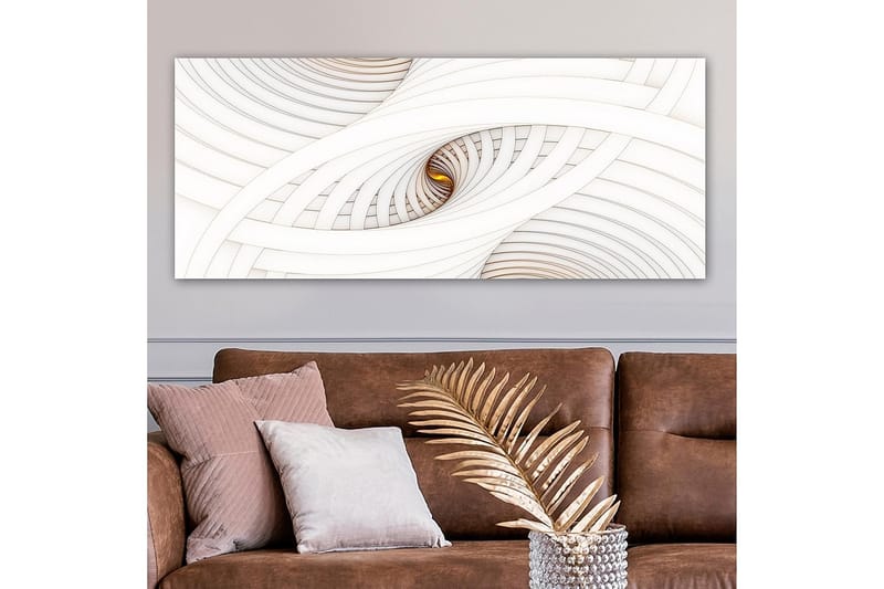 Canvasbilde YTY Abstract & Fractals Flerfarget - 120x50 cm - Interiør - Maleri & posters - Lerretsbilder