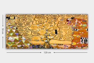 Canvasbilde YTY Abstract & Fractals Flerfarget - 120x50 cm - Interiør - Maleri & posters - Lerretsbilder