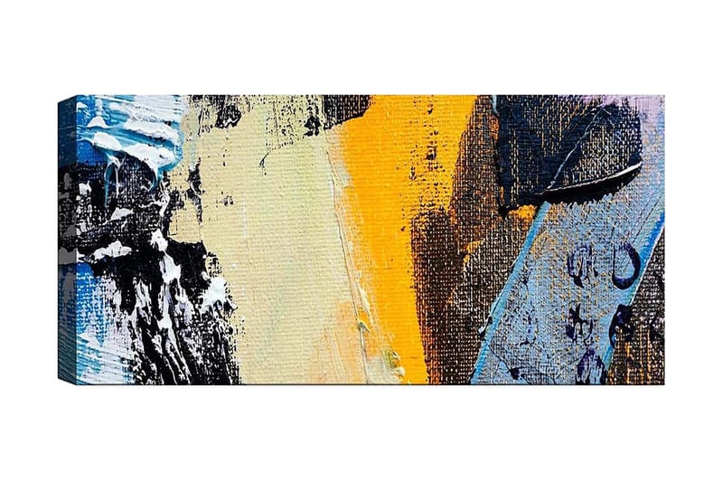 Canvasbilde YTY Abstract & Fractals Flerfarget - 120x50 cm - Interiør - Maleri & posters - Lerretsbilder