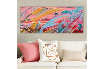 Canvasbilde YTY Abstract & Fractals Flerfarget - 120x50 cm - Interiør - Maleri & posters - Lerretsbilder