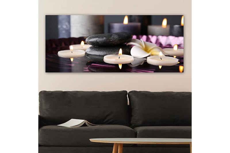 Canvasbilde YTY Abstract & Fractals Flerfarget - 120x50 cm - Interiør - Maleri & posters - Lerretsbilder
