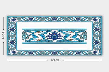 Canvasbilde YTY Abstract & Fractals Flerfarget - 120x50 cm - Interiør - Maleri & posters - Lerretsbilder