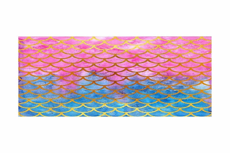 Canvasbilde YTY Abstract & Fractals Flerfarget - 120x50 cm - Interiør - Maleri & posters - Lerretsbilder