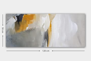 Canvasbilde YTY Abstract & Fractals Flerfarget - 120x50 cm - Interiør - Maleri & posters - Lerretsbilder