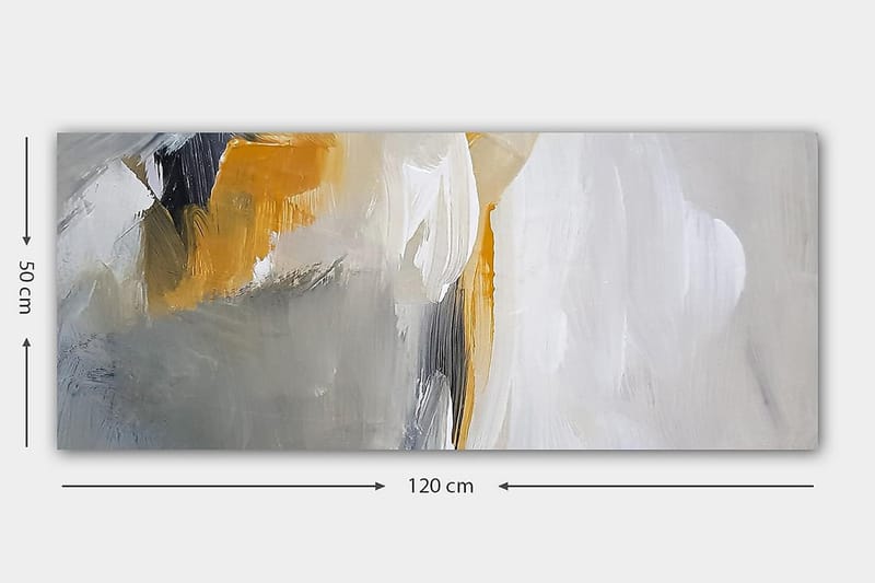 Canvasbilde YTY Abstract & Fractals Flerfarget - 120x50 cm - Interiør - Maleri & posters - Lerretsbilder