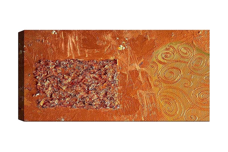 Canvasbilde YTY Abstract & Fractals Flerfarget - 120x50 cm - Interiør - Maleri & posters - Lerretsbilder