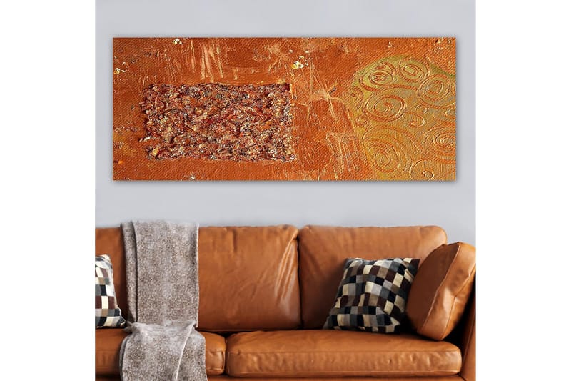 Canvasbilde YTY Abstract & Fractals Flerfarget - 120x50 cm - Interiør - Maleri & posters - Lerretsbilder