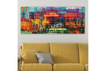 Canvasbilde YTY Abstract & Fractals Flerfarget - 120x50 cm - Interiør - Maleri & posters - Lerretsbilder