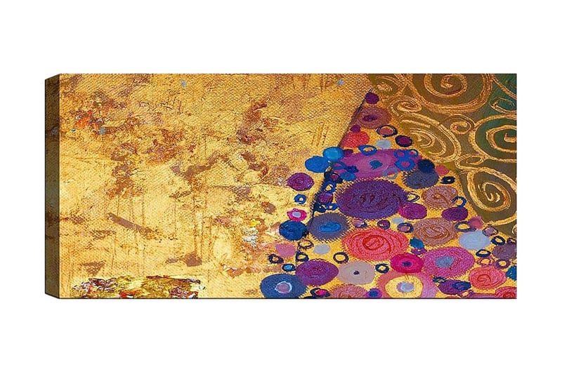 Canvasbilde YTY Abstract & Fractals Flerfarget - 120x50 cm - Interiør - Maleri & posters - Lerretsbilder