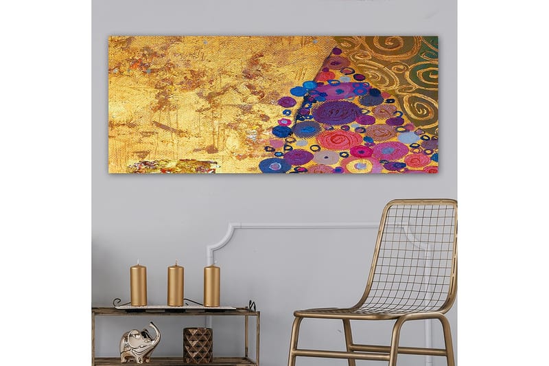 Canvasbilde YTY Abstract & Fractals Flerfarget - 120x50 cm - Interiør - Maleri & posters - Lerretsbilder