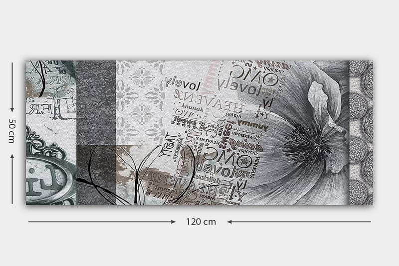 Canvasbilde YTY Abstract & Fractals Flerfarget - 120x50 cm - Interiør - Maleri & posters - Lerretsbilder