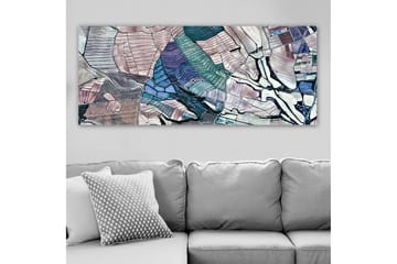 Canvasbilde YTY Abstract & Fractals Flerfarget - 120x50 cm - Interiør - Maleri & posters - Lerretsbilder