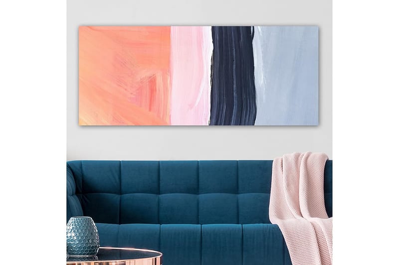Canvasbilde YTY Abstract & Fractals Flerfarget - 120x50 cm - Interiør - Maleri & posters - Lerretsbilder