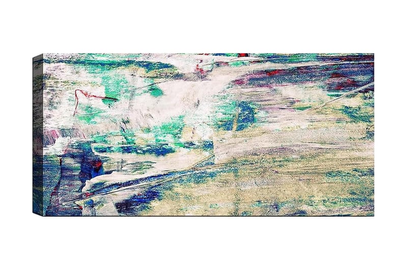 Canvasbilde YTY Abstract & Fractals Flerfarget - 120x50 cm - Interiør - Maleri & posters - Lerretsbilder