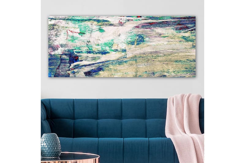Canvasbilde YTY Abstract & Fractals Flerfarget - 120x50 cm - Interiør - Maleri & posters - Lerretsbilder