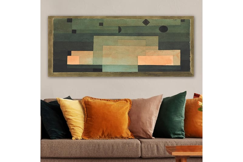 Canvasbilde YTY Abstract & Fractals Flerfarget - 120x50 cm - Interiør - Maleri & posters - Lerretsbilder