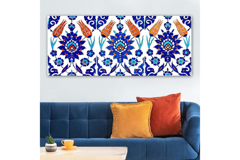 Canvasbilde YTY Abstract & Fractals Flerfarget - 120x50 cm - Interiør - Maleri & posters - Lerretsbilder