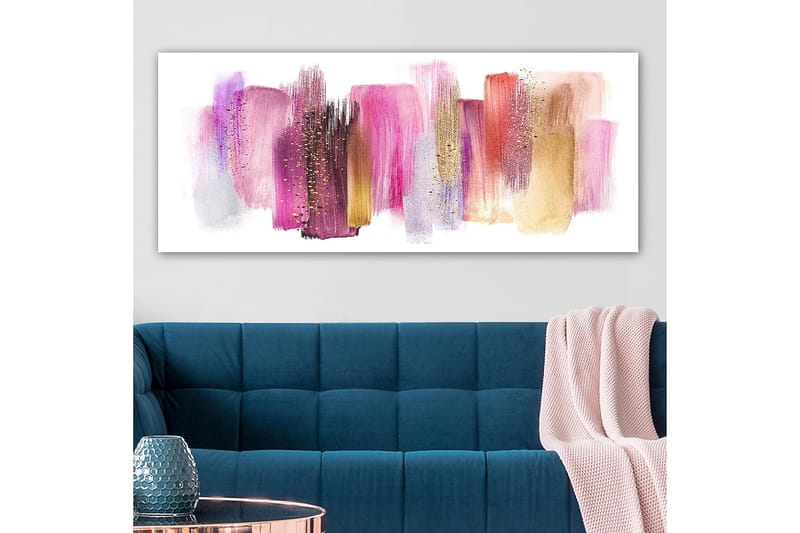 Canvasbilde YTY Abstract & Fractals Flerfarget - 120x50 cm - Interiør - Maleri & posters - Lerretsbilder