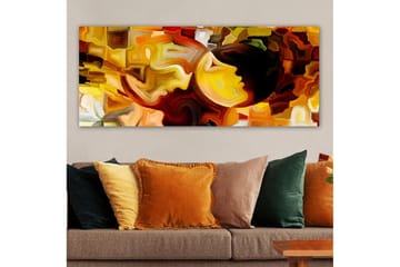 Canvasbilde YTY Abstract & Fractals Flerfarget - 120x50 cm - Interiør - Maleri & posters - Lerretsbilder
