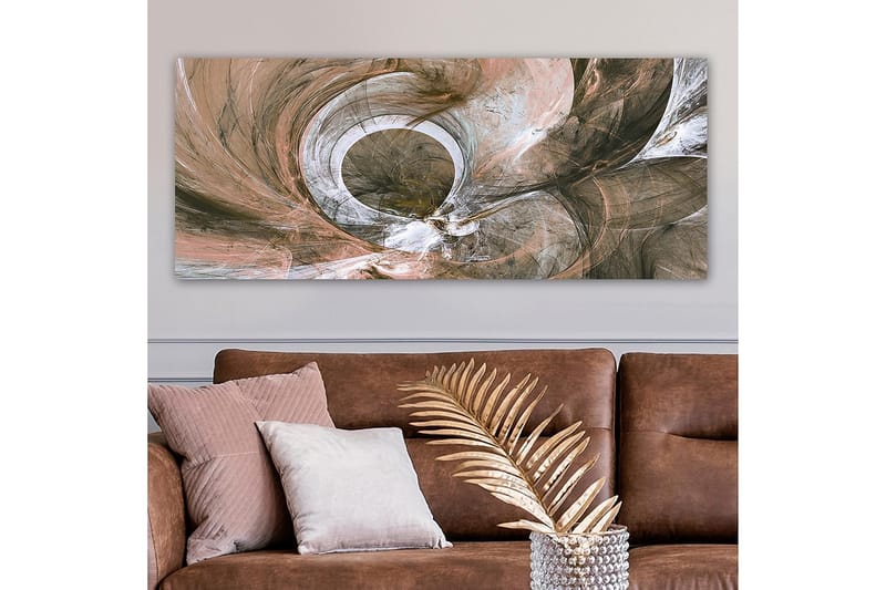 Canvasbilde YTY Abstract & Fractals Flerfarget - 120x50 cm - Interiør - Maleri & posters - Lerretsbilder