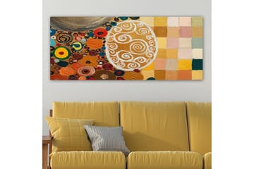Canvasbilde YTY Abstract & Fractals Flerfarget - 120x50 cm - Interiør - Maleri & posters - Lerretsbilder