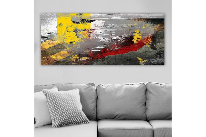 Canvasbilde YTY Abstract & Fractals Flerfarget - 120x50 cm - Interiør - Maleri & posters - Lerretsbilder
