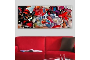 Canvasbilde YTY Abstract & Fractals Flerfarget - 120x50 cm - Interiør - Maleri & posters - Lerretsbilder