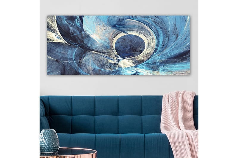 Canvasbilde YTY Abstract & Fractals Flerfarget - 120x50 cm - Interiør - Maleri & posters - Lerretsbilder