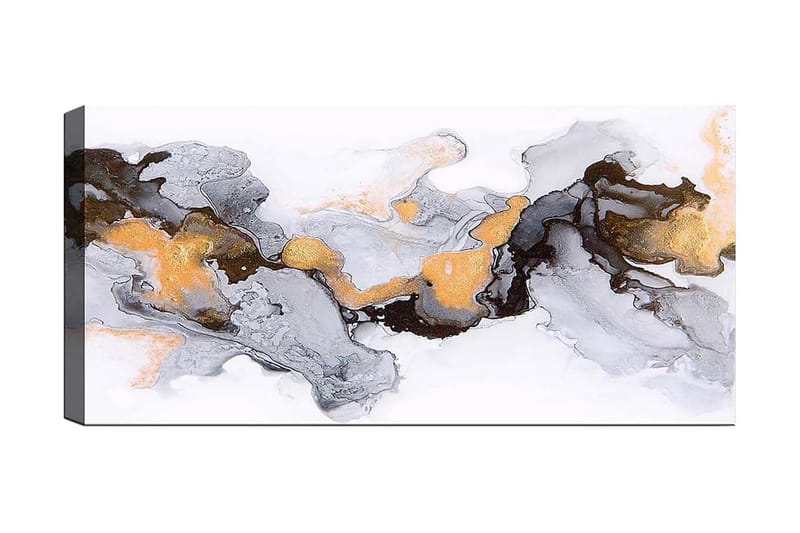 Canvasbilde YTY Abstract & Fractals Flerfarget - 120x50 cm - Interiør - Maleri & posters - Lerretsbilder